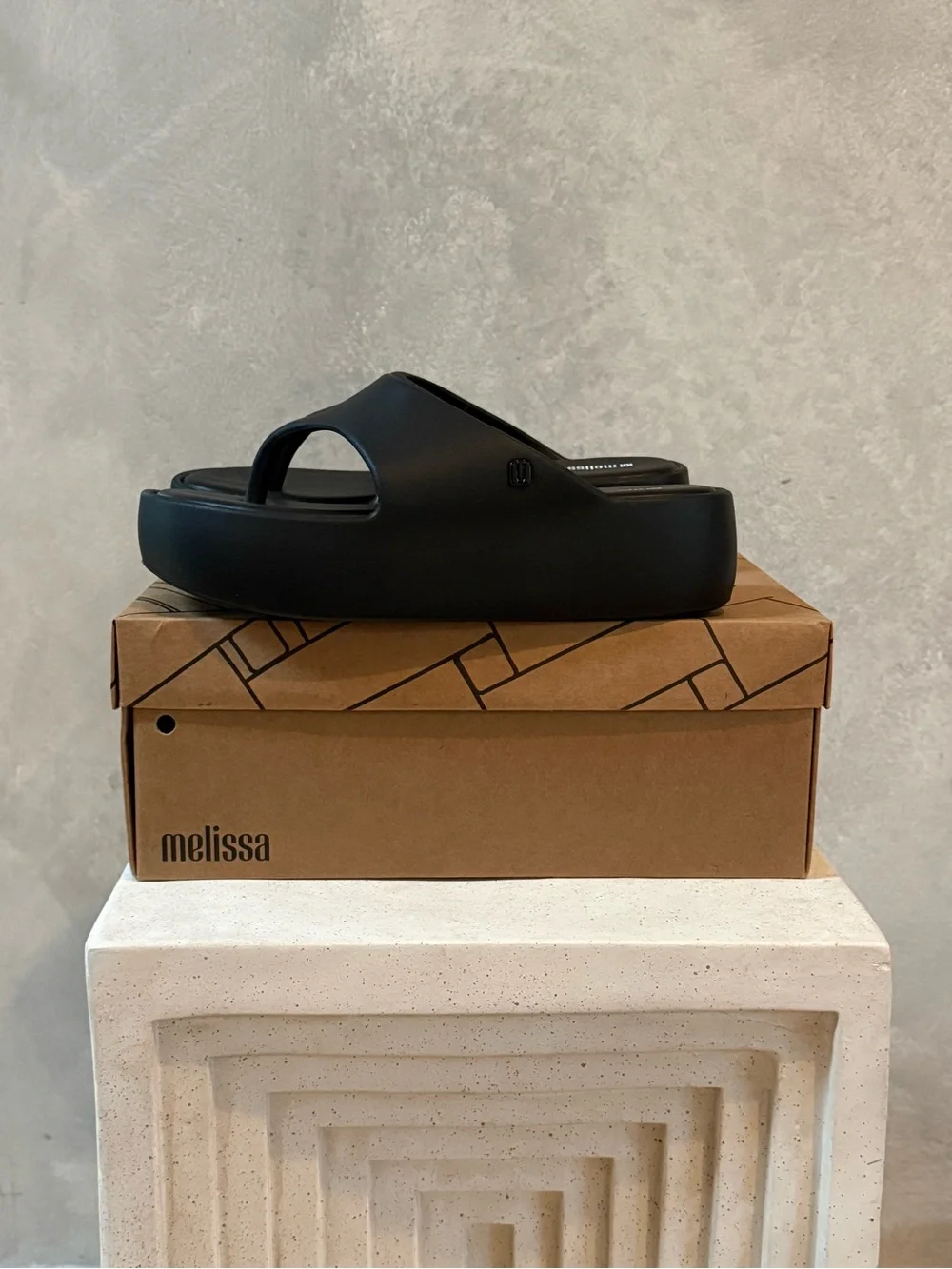 Melissa Free Platform Flip Flops